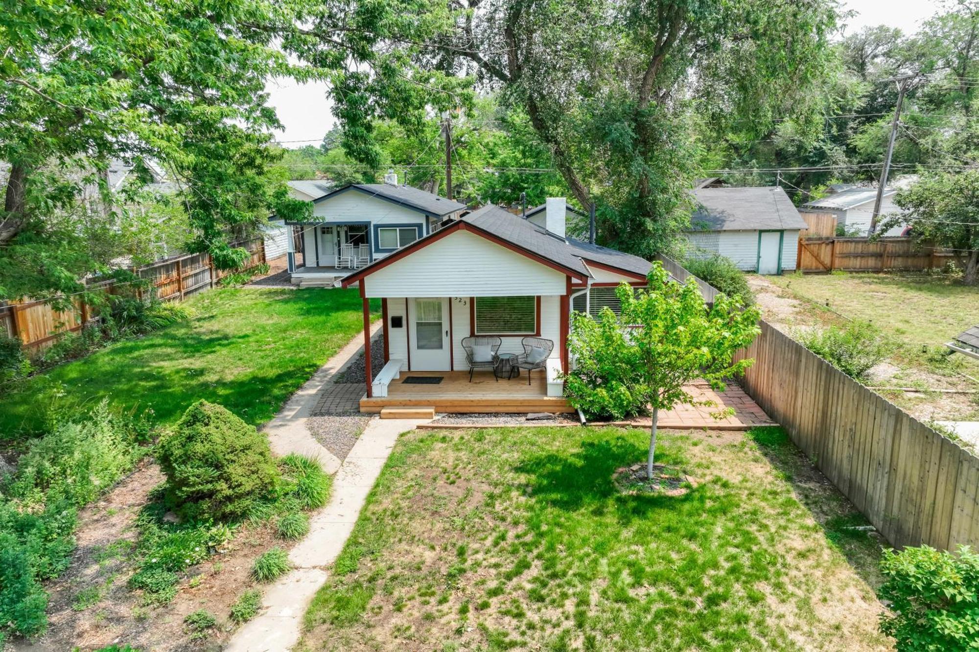 Villa Vintage Tiny House Cute 1Bdrm Big Appeal Colorado Springs Exterior foto